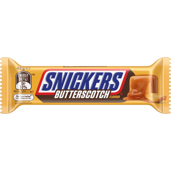 SNICKERS Butterscotch Flavoured Chocolate Bar 44g
