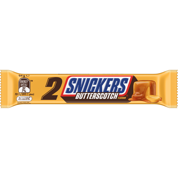 SNICKERS Butterscotch Flavoured Chocolate Bar 64g